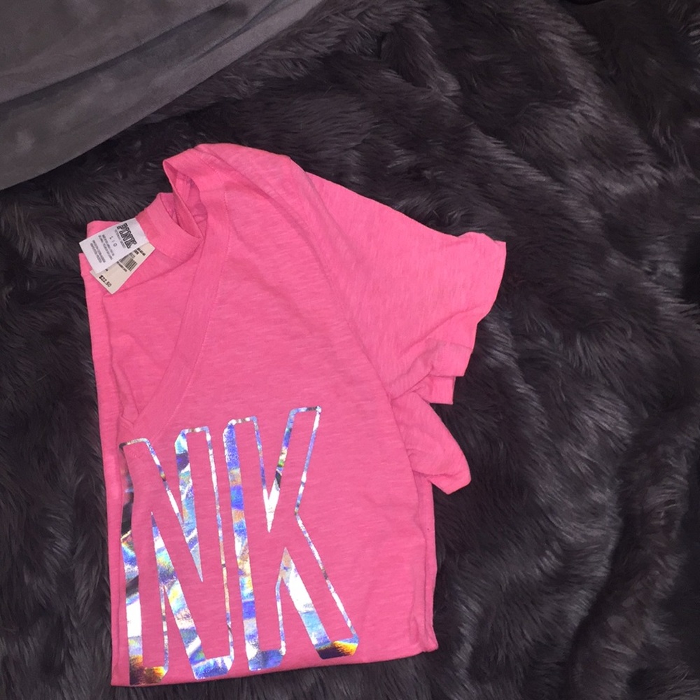 Large VS Pink Tee